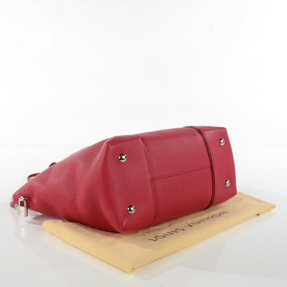 Louis Vuitton Veau Cachemire Soft Lockit MM Framboise 4 of 7