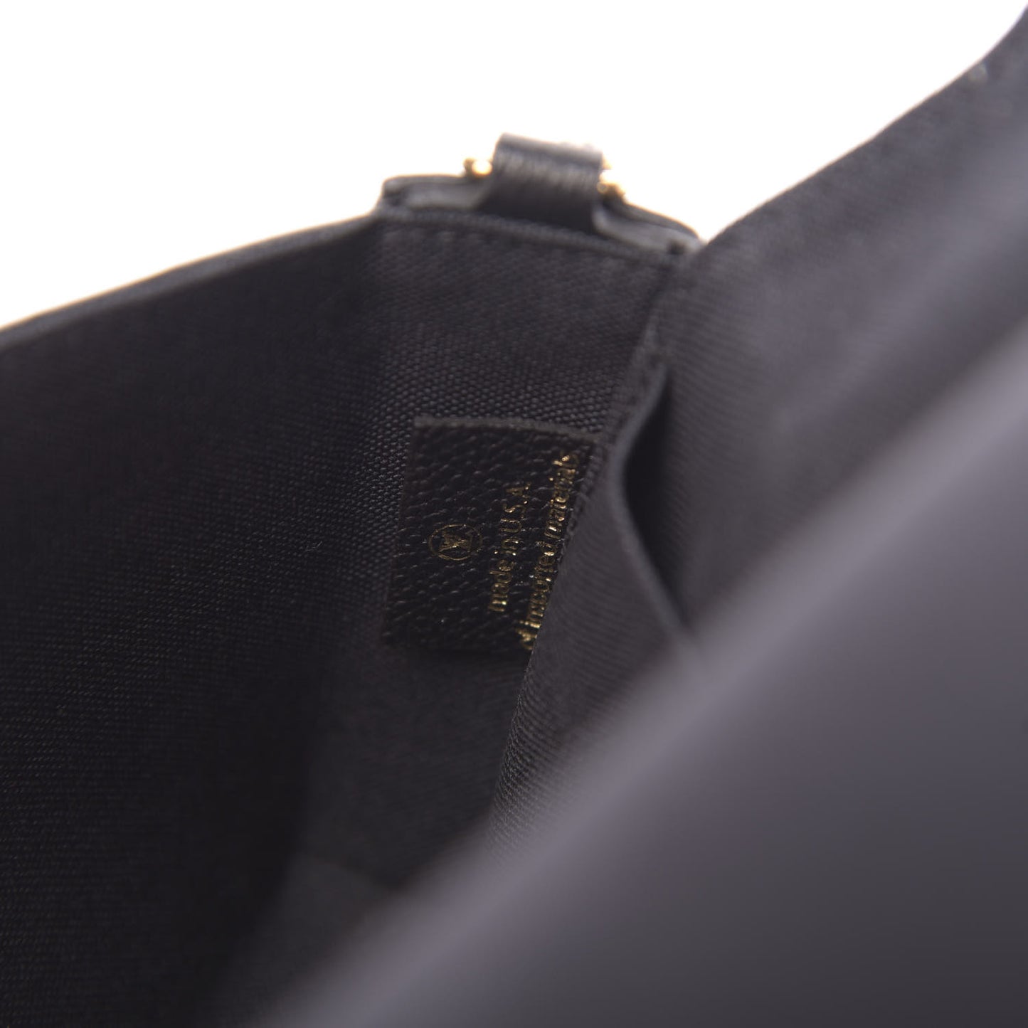Empreinte Pochette Felicie Chain Wallet Black