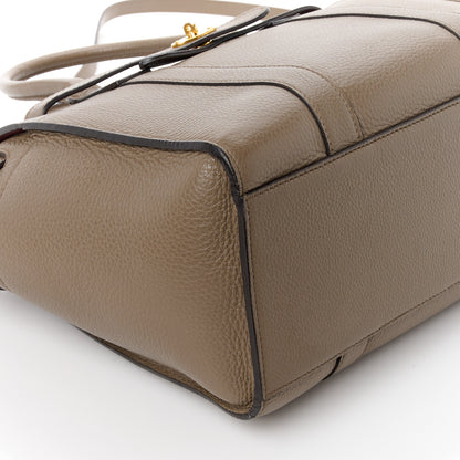 Mulberry Classic Grain Small Bayswater Zip Tote Clay 9 of 11