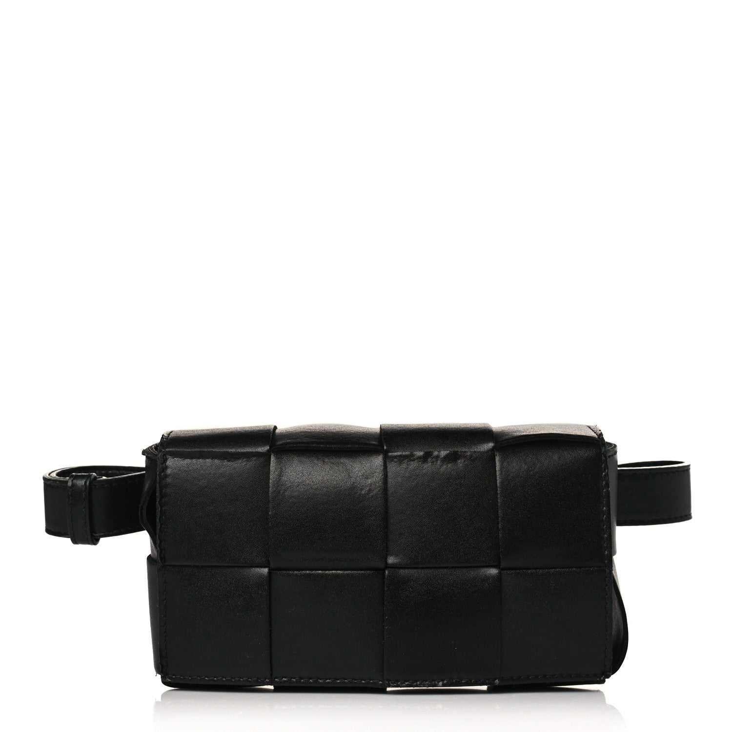 Bottega Veneta Nappa Maxi Intreccio The Belt Cassette Bag Black 1 of 9