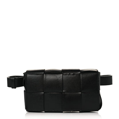 Bottega Veneta Nappa Maxi Intreccio The Belt Cassette Bag Black 1 of 9