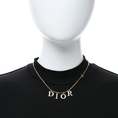 Christian Dior Crystal Dio(r)evolution Necklace Gold 3 of 4