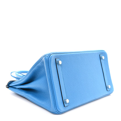 Hermes Togo BIRKIN 30 Bleu Zanzibar 4 of 10
