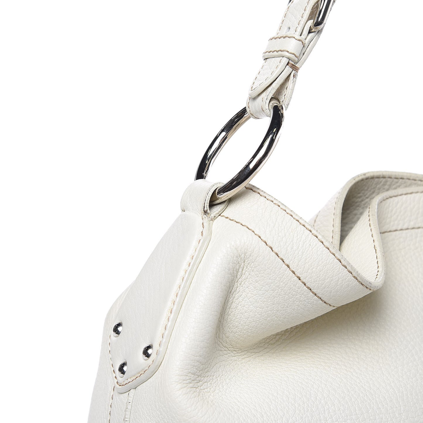 Vitello Daino Hobo Bianco