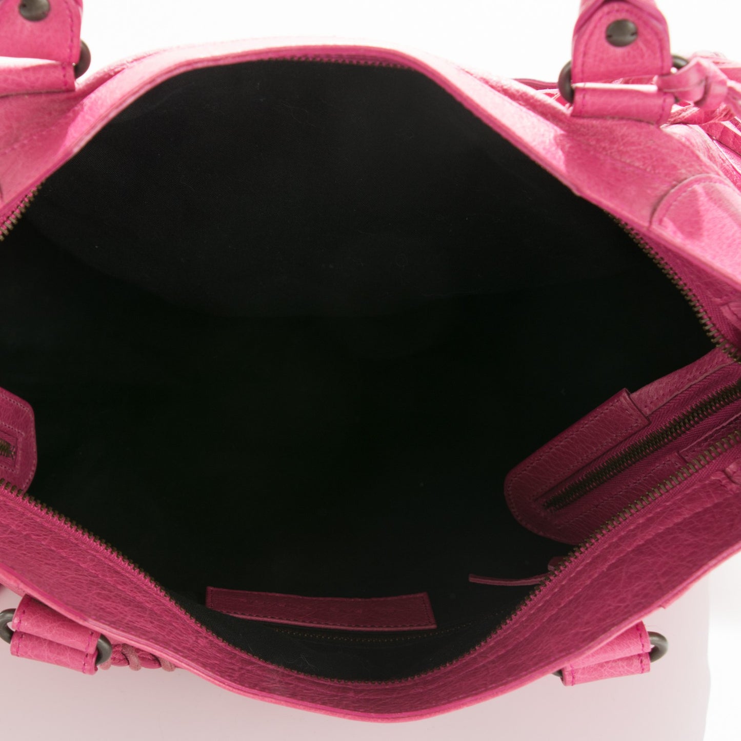 Agneau Classic Hardware Velo Cyclamen Fucsia