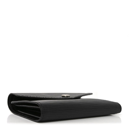 Louis Vuitton Epi Victorine Wallet Black 4 of 7
