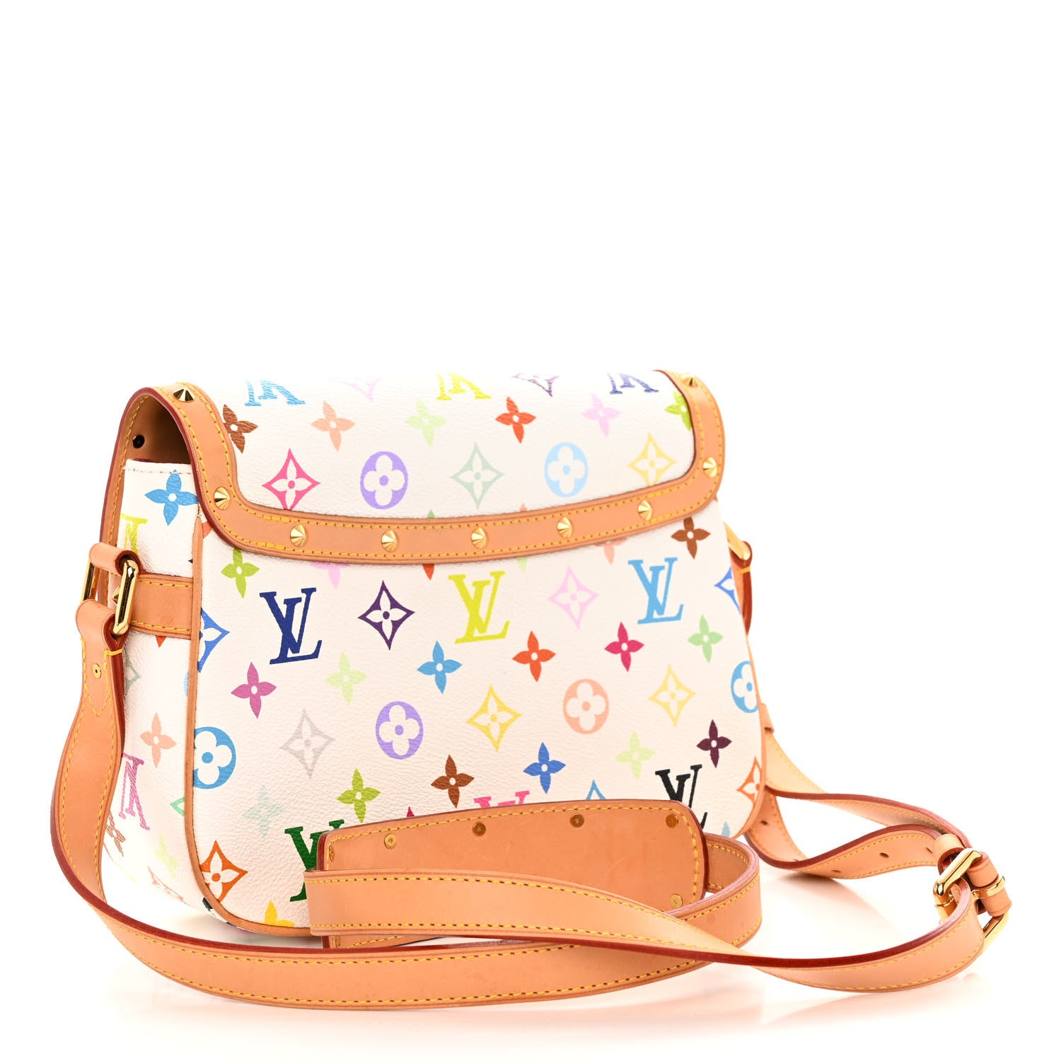 Louis Vuitton Monogram Multicolor Sologne White 3 of 9