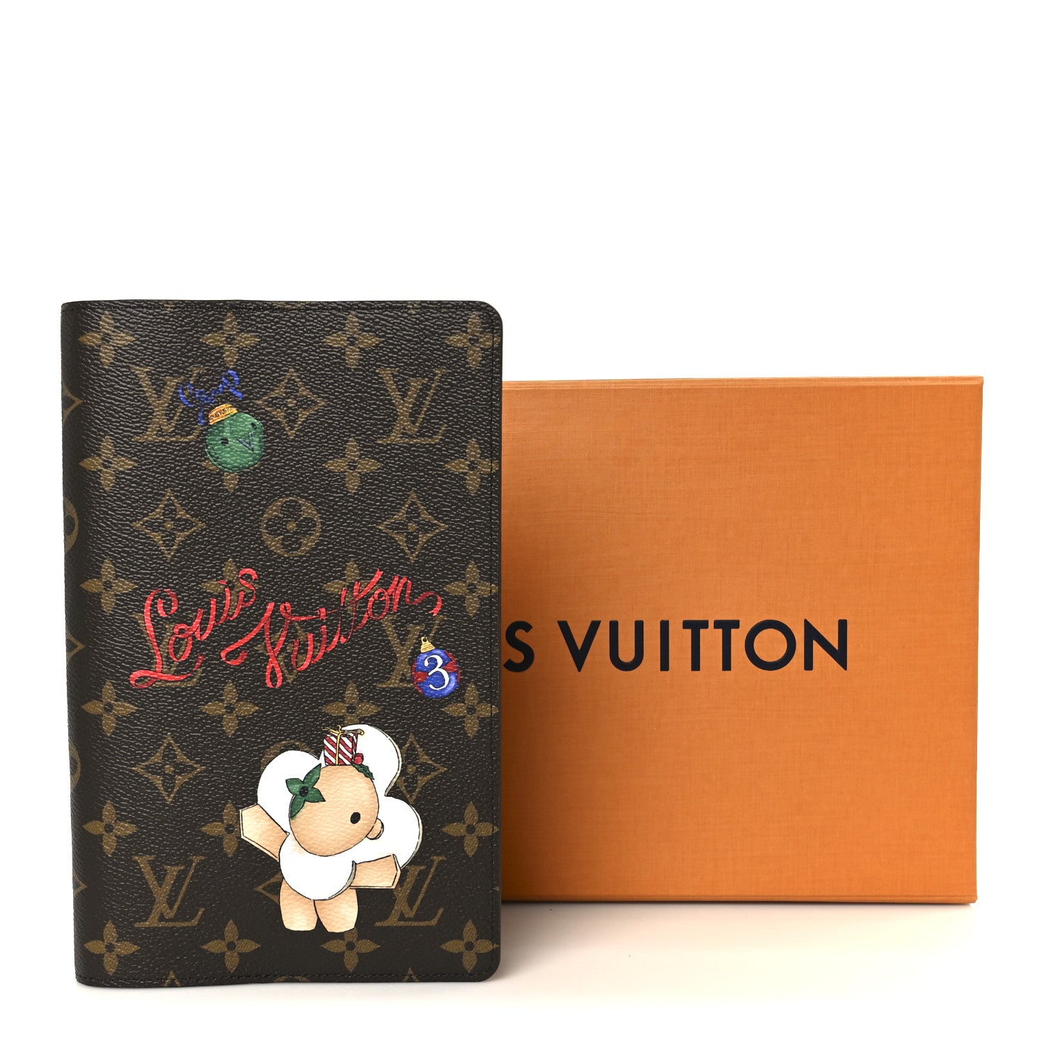 Louis Vuitton Monogram Emily Notebook Cover MM Gold 8 of 8
