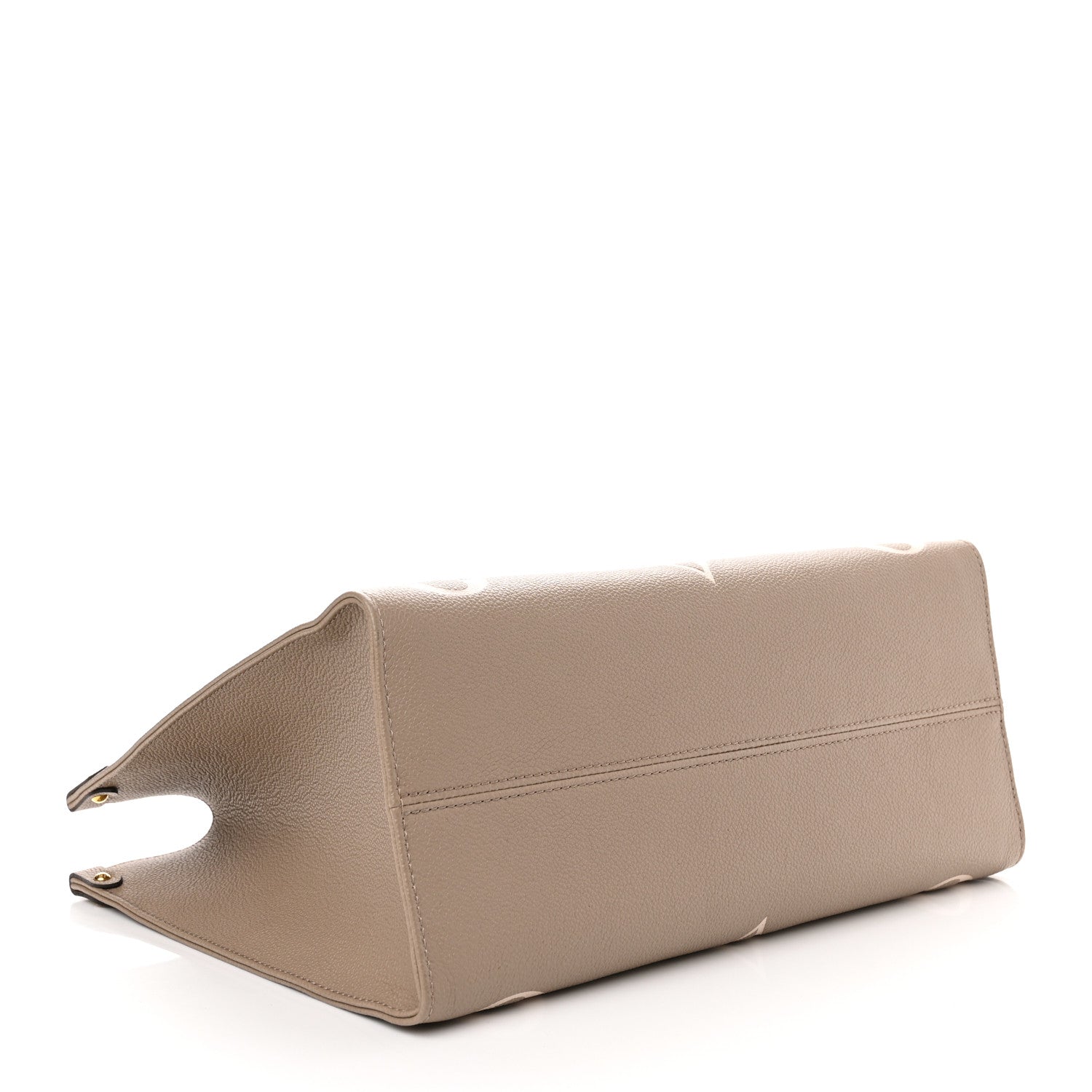 Louis Vuitton Empreinte Monogram Giant Onthego MM Tourterelle Creme 4 of 10
