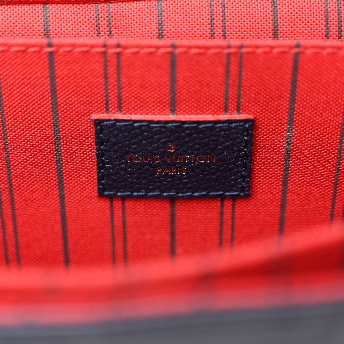 Empreinte Pochette Metis Marine Rouge