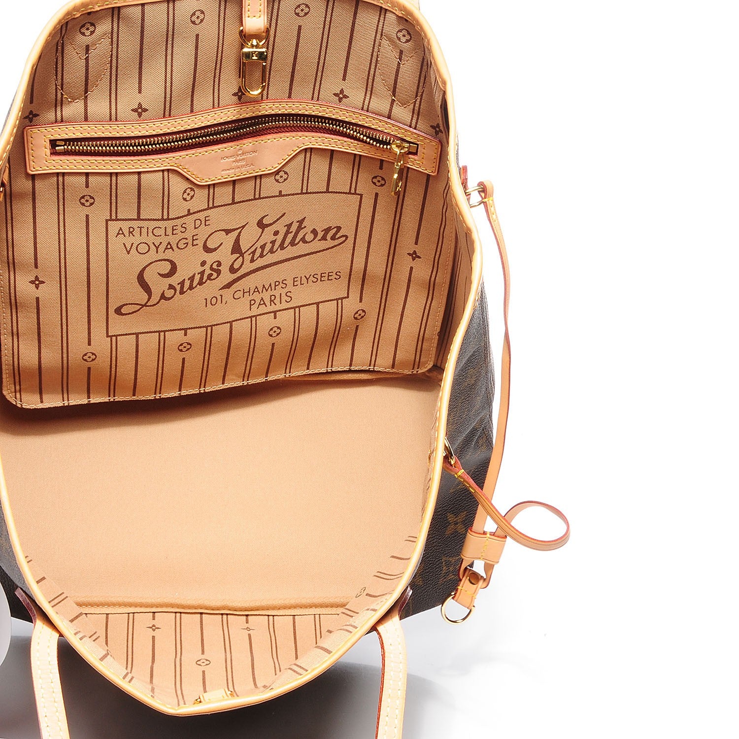 Louis Vuitton Monogram Neverfull MM 6 of 8