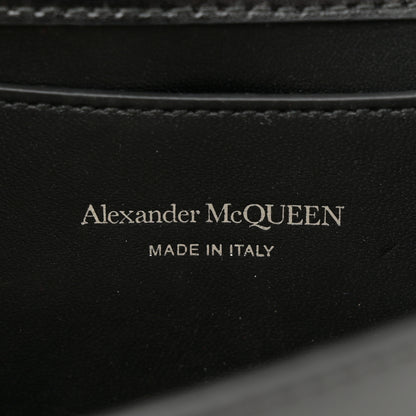Alexander McQueen Calfskin Small Slash Bag Black White 6 of 11