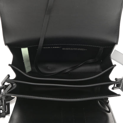 Off-White Calfskin Binder Clip Bag So Black 5 of 10