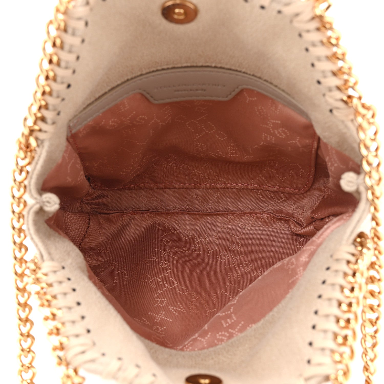 Stella McCartney Shaggy Deer Tiny Falabella Tote Cream 5 of 9