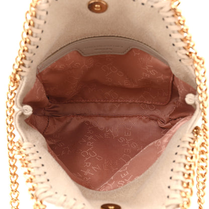 Stella McCartney Shaggy Deer Tiny Falabella Tote Cream 5 of 9