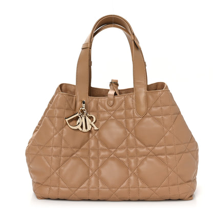 Christian Dior Calfskin Macrocannage Medium Toujour Powder Tan 1 of 12