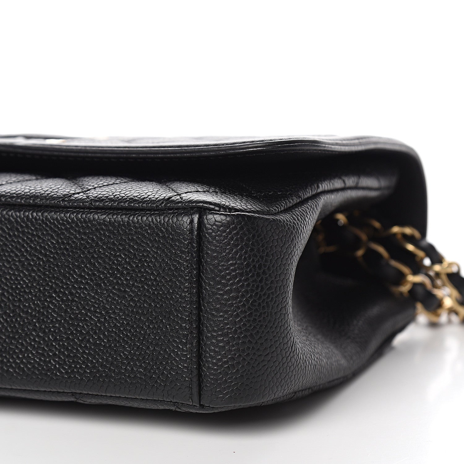 Chanel Caviar Quilted Medium CC Filigree Flap Black 8 of 10