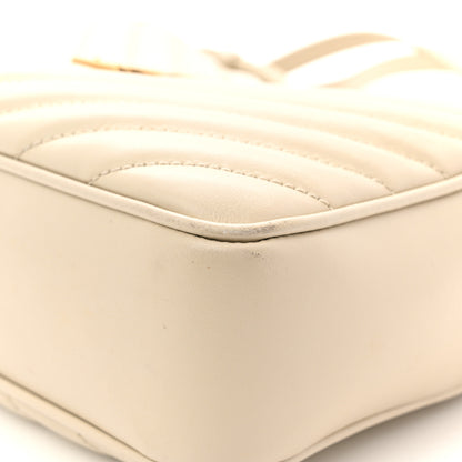 Saint Laurent Calfskin Matelasse Monogram Lou Camera Bag Crema Soft 11 of 14