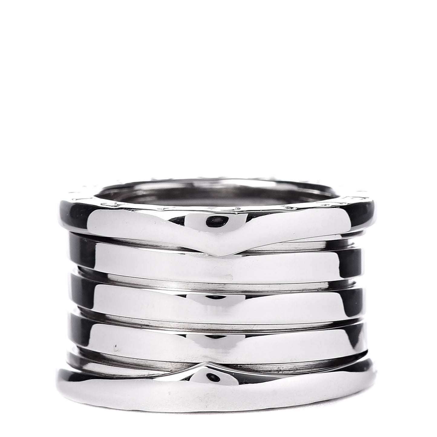 18K White Gold B.Zero1 Five-Band Ring 51 5.75
