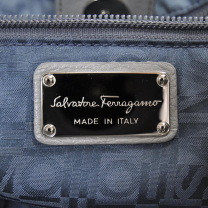 FASHIONPHILE SALVATOREFERRAGAMOLeatherLargeHoboGrey 7 of 8