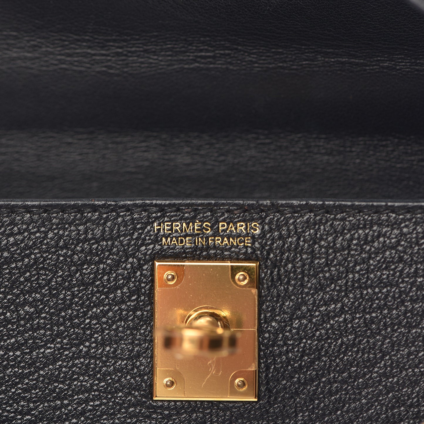 Chevre Mysore Mini Kelly Sellier 20 Black