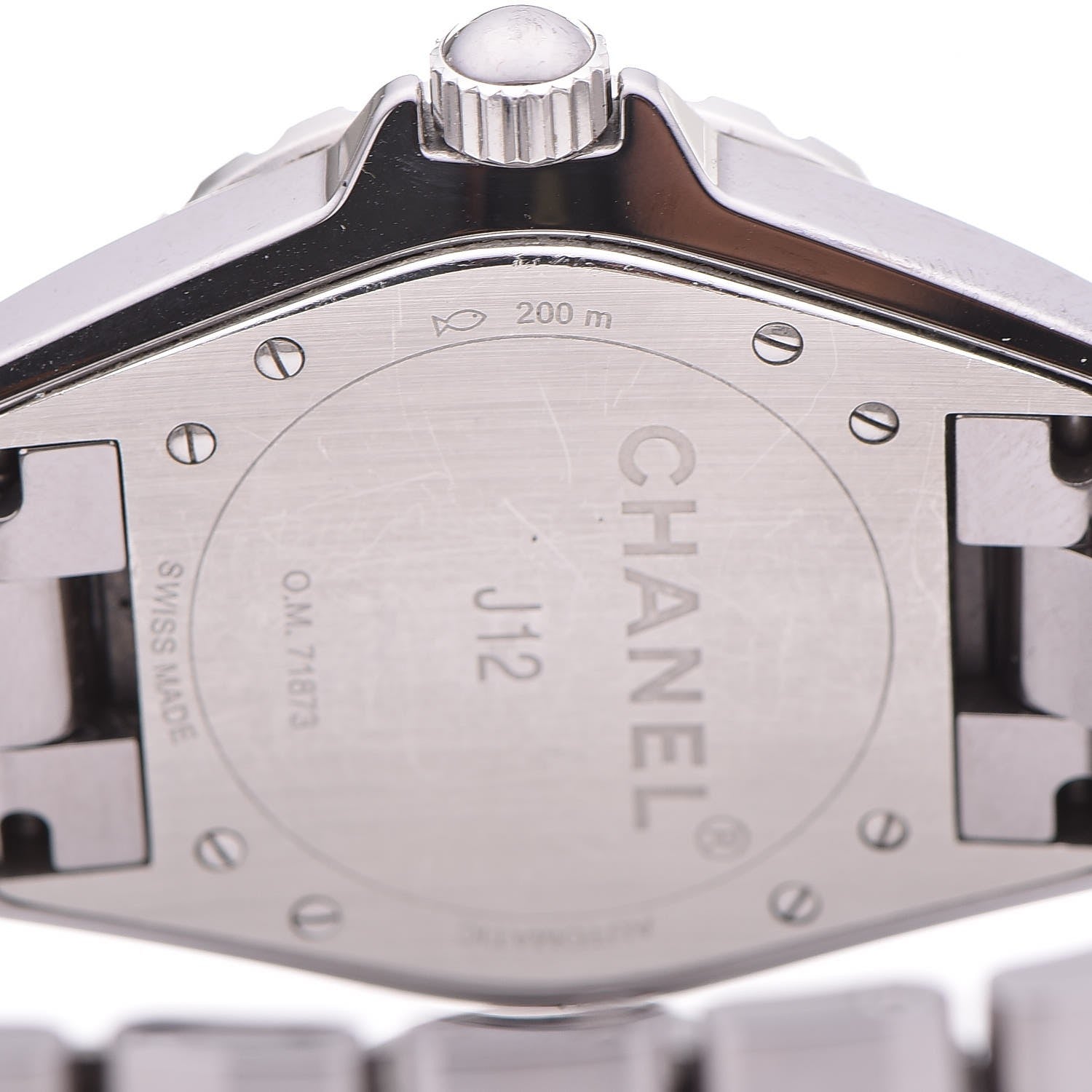 Chanel Titanium Ceramic 38mm J12 Chromatic Automatic Watch 5 of 7