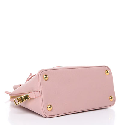 Prada Saffiano Lux Small Promenade Tote Orchidea 4 of 16