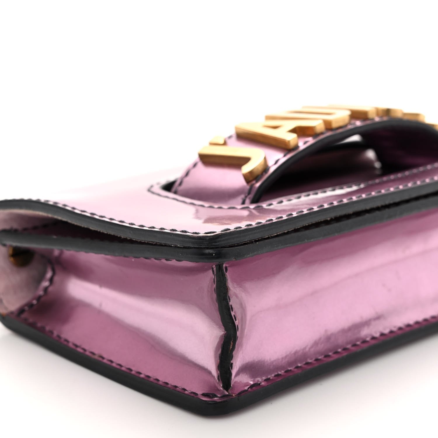 Christian Dior Metallic Calfskin J'Adior Mini Chain Flap Bag Pink 8 of 10