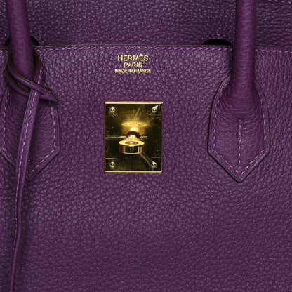 Hermes Togo Birkin 30 Anemone 8 of 22