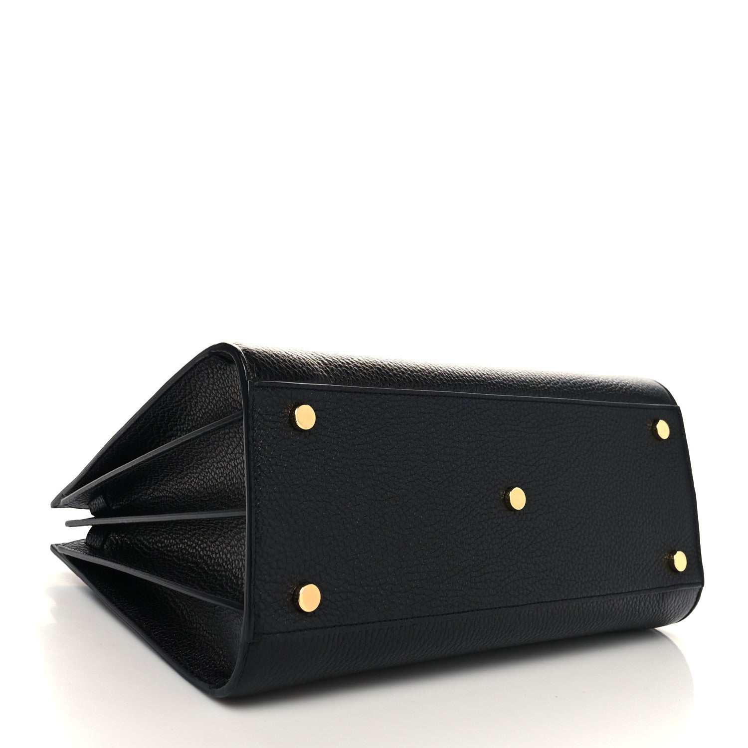 Saint Laurent Grained Calfskin Small Sac De Jour Black 4 of 10