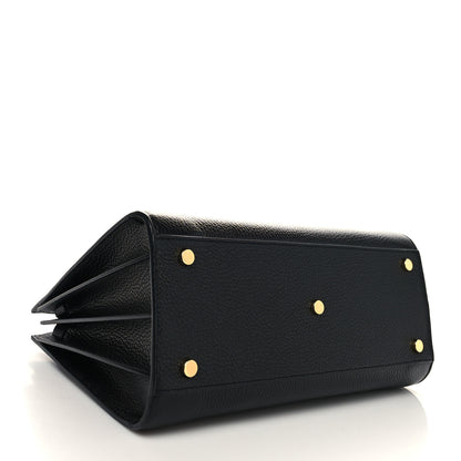 Saint Laurent Grained Calfskin Small Sac De Jour Black 4 of 10