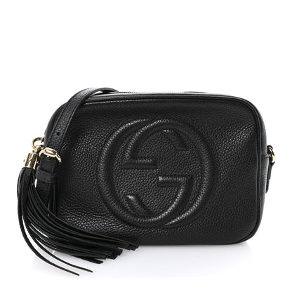Gucci Pebbled Calfskin Small Soho Disco Bag Black 1 of 14