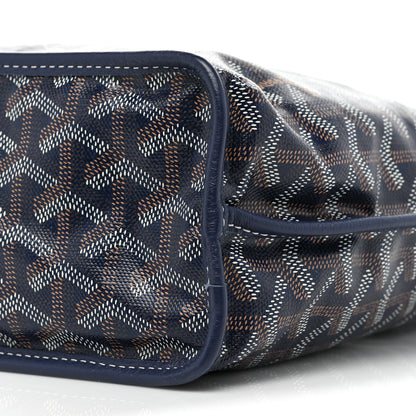 Goyard Goyardine Reversible Mini Anjou Navy 8 of 9