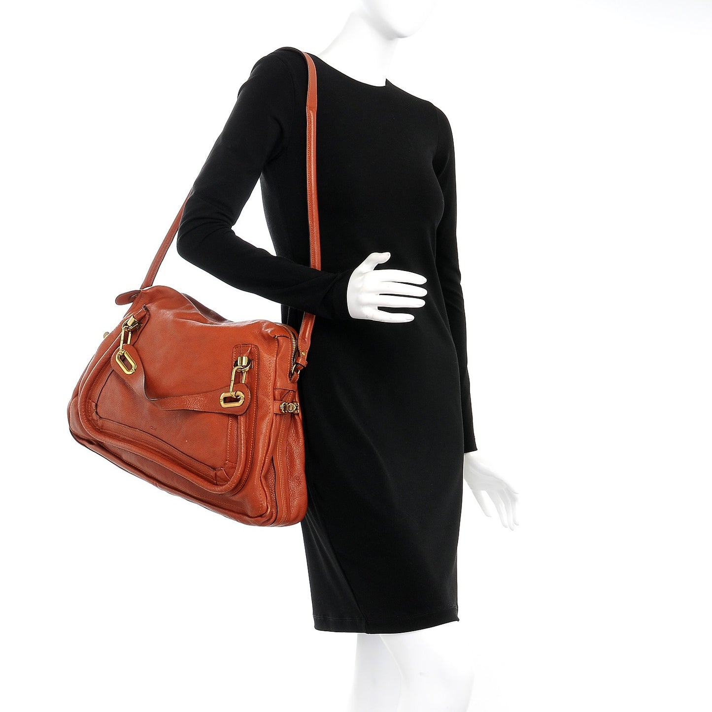 Calfskin Large Paraty Wood