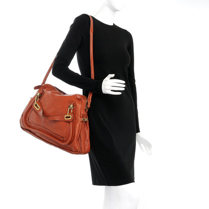 Chloe Calfskin Large Paraty Wood 2 of 7