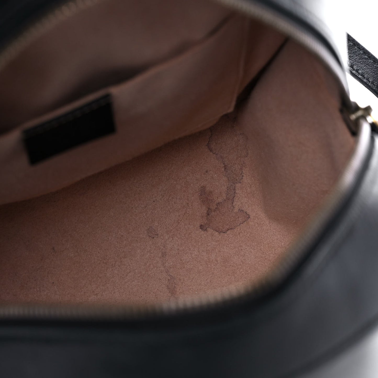 Calfskin Matelasse GG Marmont Backpack Black