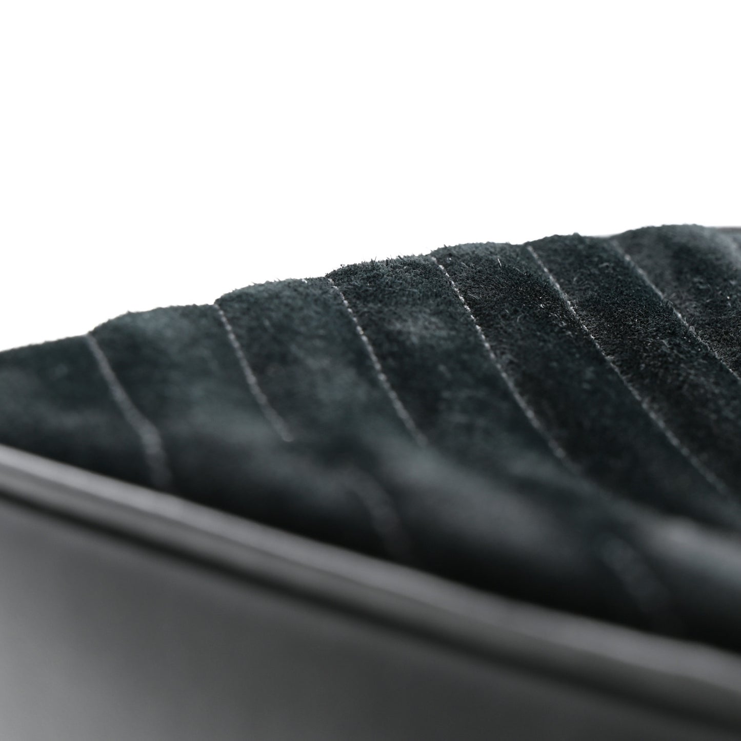 Suede Calfskin Monogram Lou Camera Bag Black