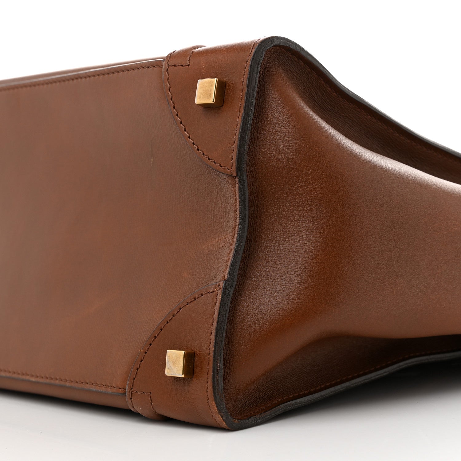 Celine Smooth Calfskin Mini Luggage Sienna 10 of 16