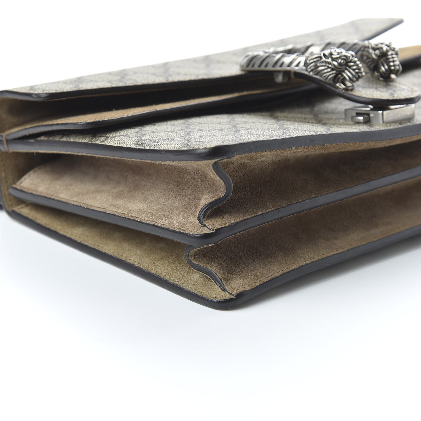 GG Supreme Monogram Small Dionysus Shoulder Bag Taupe