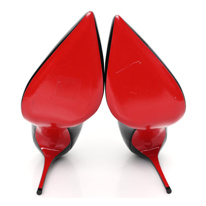 Christian Louboutin Patent Pigalle Follies 100 Pumps 40.5 Black 6 of 9