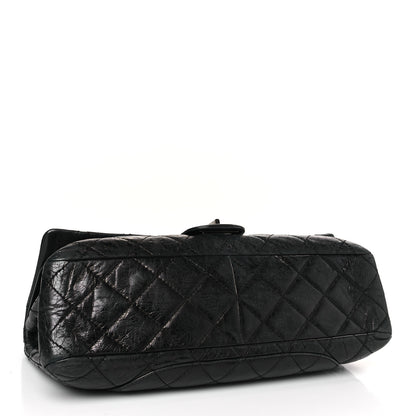Chanel Aged Calfskin Quilted 2.55 Reissue 228 Flap Black 4 of 9