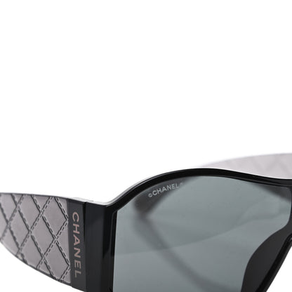 Chanel Acetate Quilted CC Sunglasses 5426 Black 7 of 8