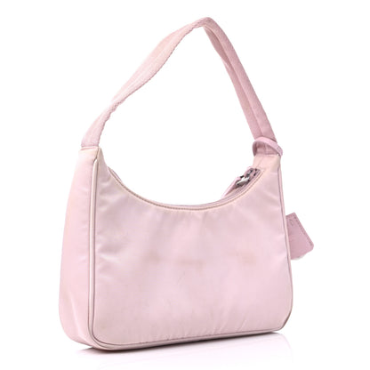 Prada Tessuto Nylon Mini Re-Edition 2000 Bag Alabastro 3 of 14