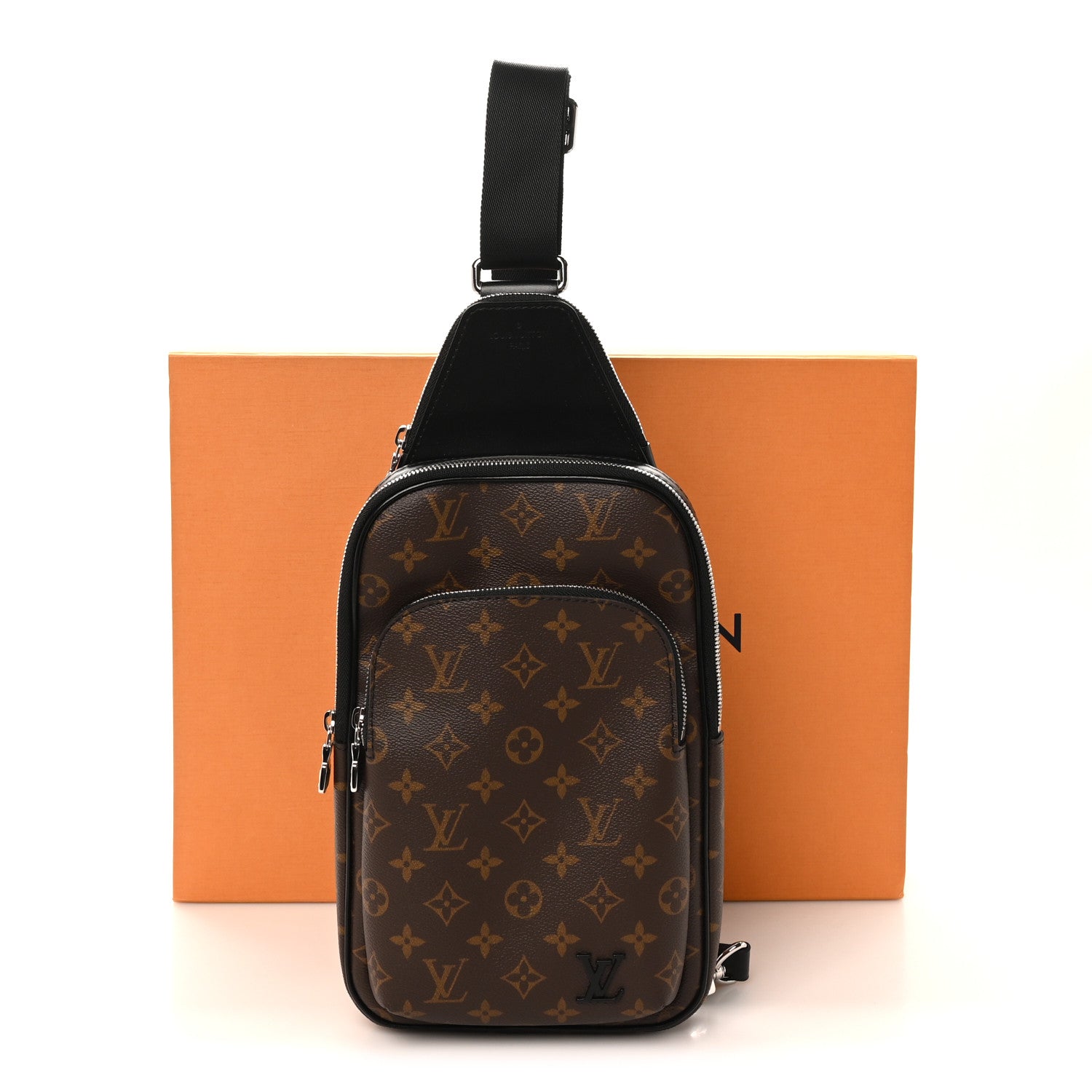 Louis Vuitton Monogram Macassar Avenue Sling Bag NM 10 of 10