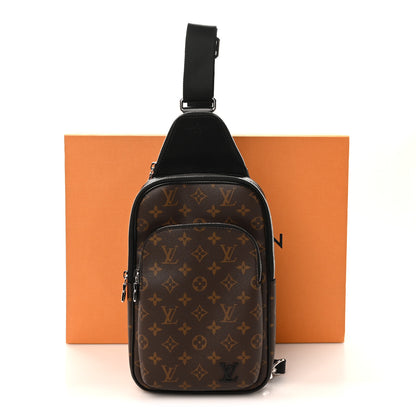 Louis Vuitton Monogram Macassar Avenue Sling Bag NM 10 of 10