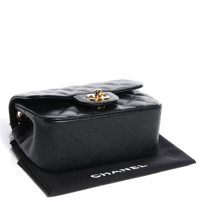 Chanel Caviar Quilted Mini Square Flap Bag Black 4 of 8