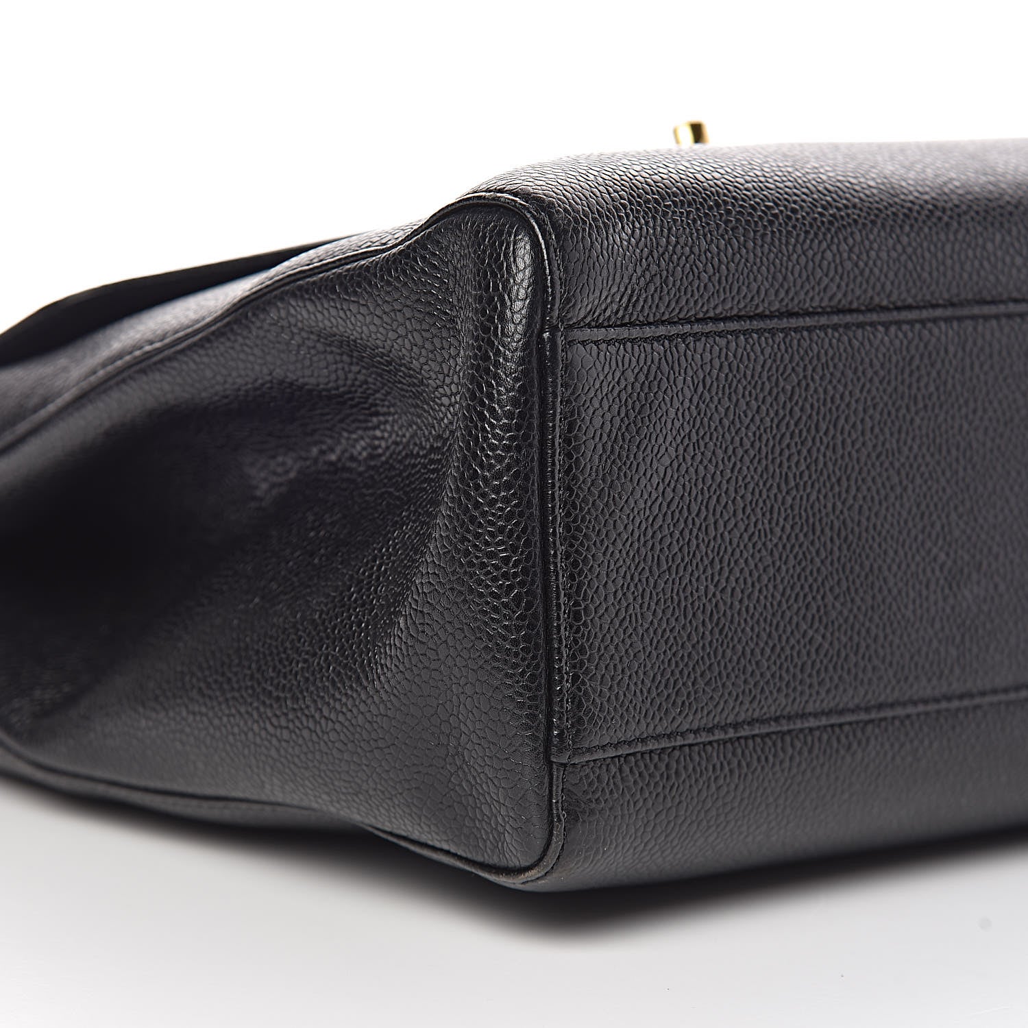 Chanel Caviar Top Handle Flap Black 11 of 12