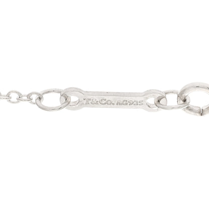 Tiffany Sterling Silver Paloma's Graffiti Love and Kisses Pendant Necklace 4 of 5