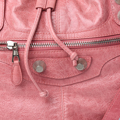 Balenciaga Agneau Giant 21 Silver Hardware Pompon Framboise 10 of 10