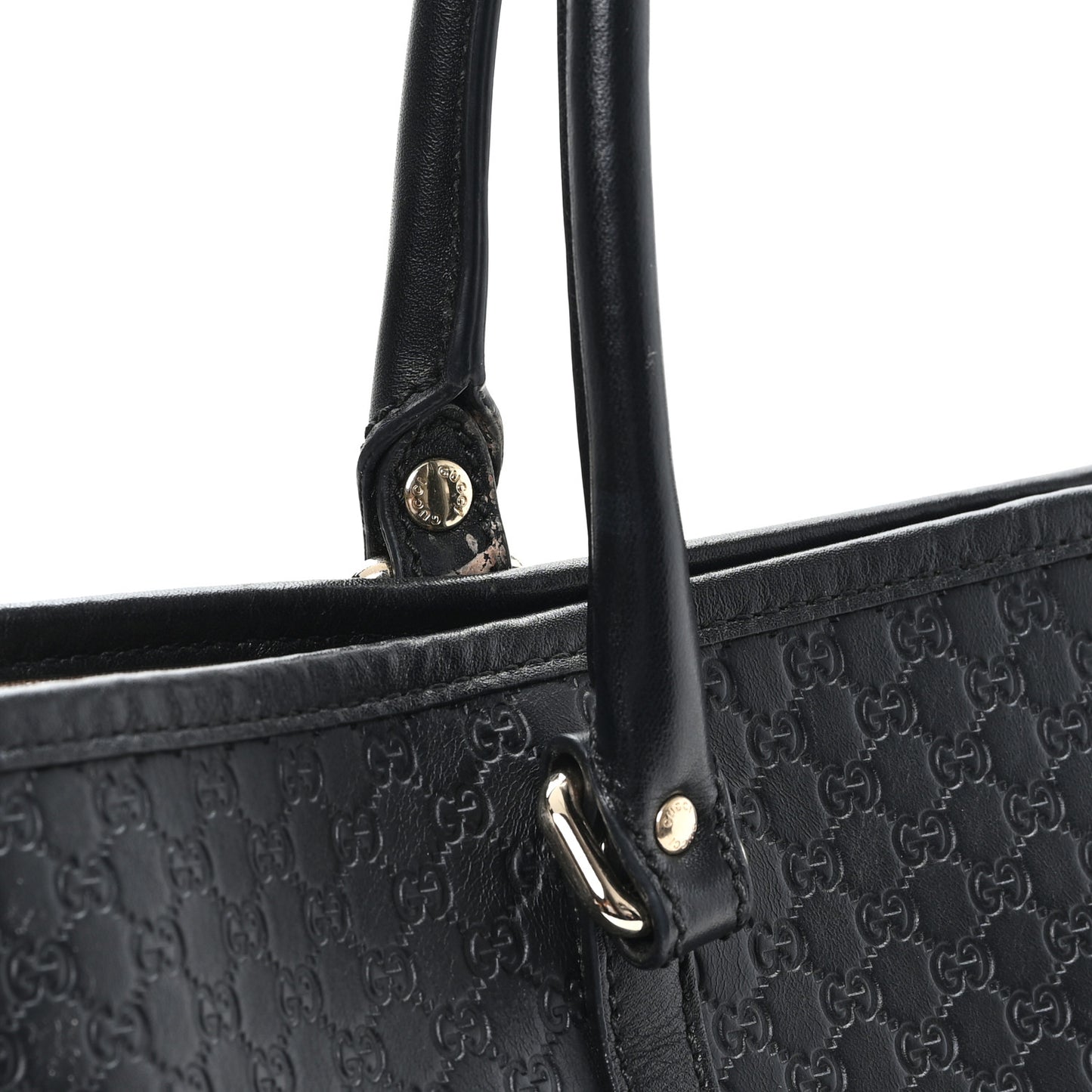 Microguccissima Medium Joy Tote Black